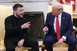 Zelensky a été expulsé de la Maison Blanche après avoir vomir.